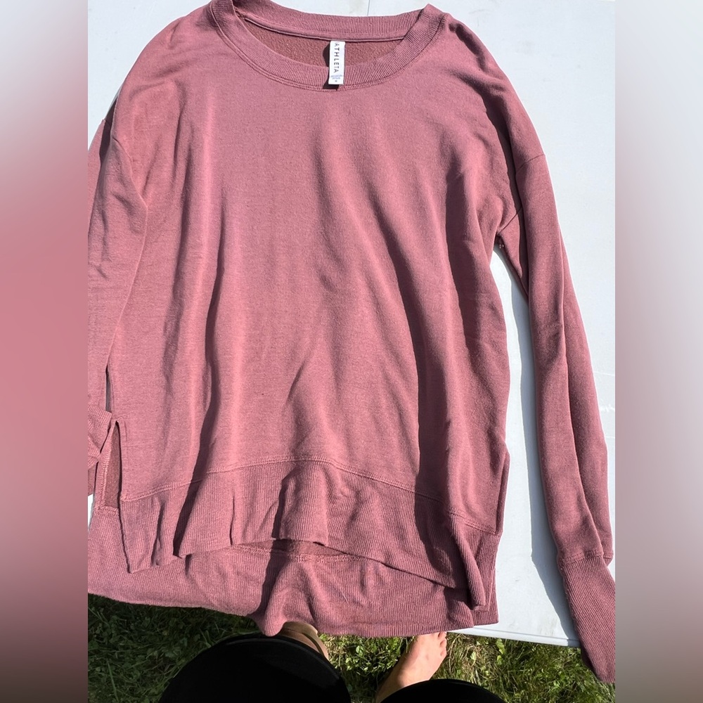 Pink Long Sleeve Sweater